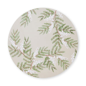 Snowberry Round Placemats