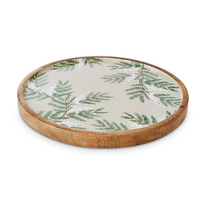 Snowberry Round Platter