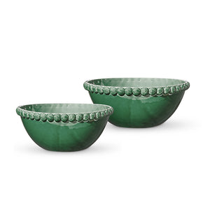 Eden Green Large Bowl Set 2 Sml/Lrg