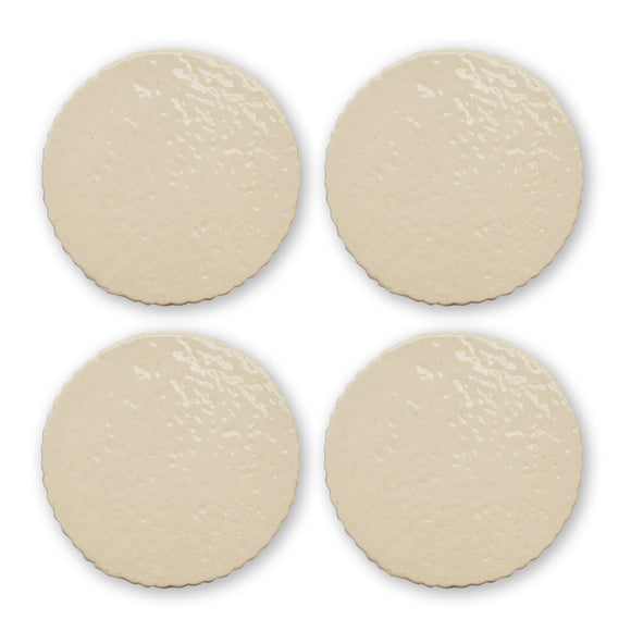 Cleo Cream Speckle Ceramic Coaster 10x0.8cm