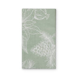 Poinsettia Green Paper Napkins 20pk
