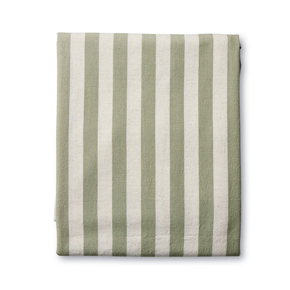 Estelle Green Stripe Tablecloth 150x350cm