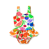 Eat The Rainbow Swim Frill Bather