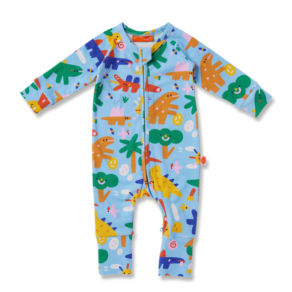 Dino Days Long Sleeve Romper