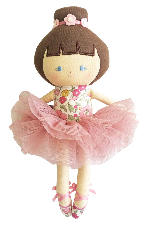 Baby Ballerina Doll 25cm Rose Garden