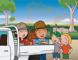 George The Farmer Beehive Breakout Picture Book