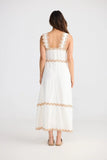 Marlo Midi Dress Off White