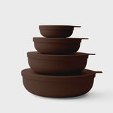 Nesting Bowl 4-Piece Set Cocoa