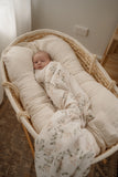 Fleur Blanche Swaddle Wrap