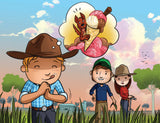 George The Farmer, Ruby & The Dairy Dilemma Picture Book
