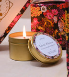 Saint Flores Travel Tin Candle
