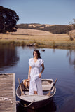 Poppy Dress White
