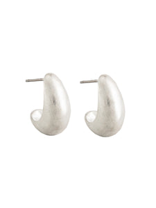 Silver Pod Earrings