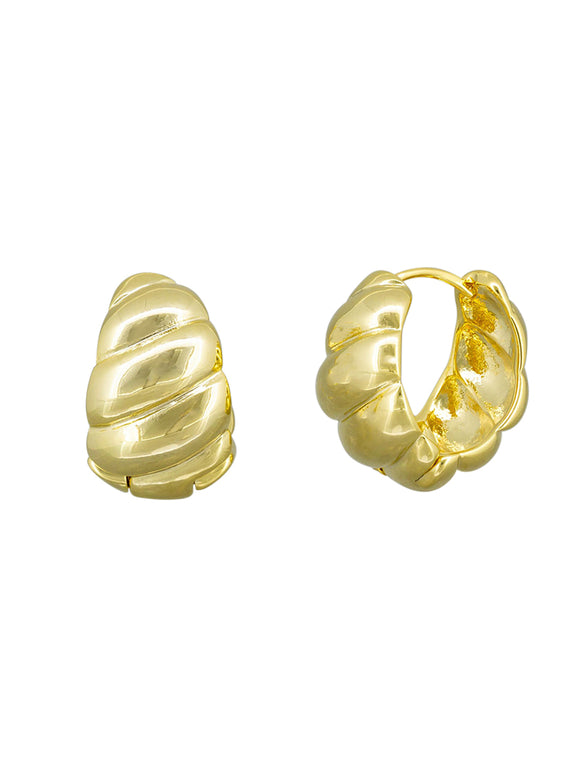 Gold Quinn Hoops