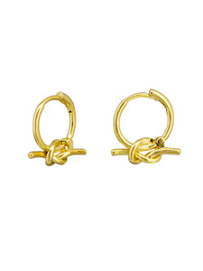 Gold Knot Huggies