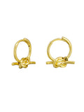 Gold Knot Huggies