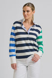 Robbie Rugby Sweatshirt - Spring Combo