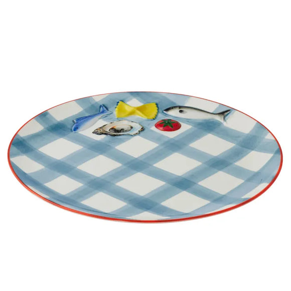Deli Round Ceramic Platter 35cm