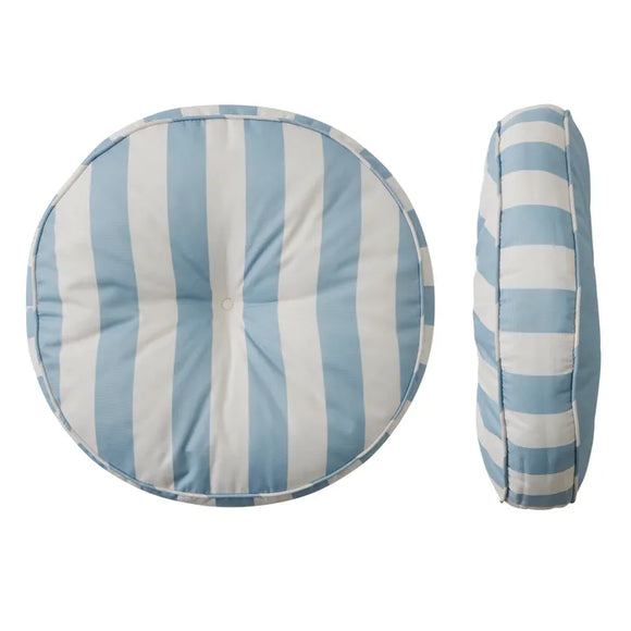 Strisce Alfresco Cushion Denim 40cm