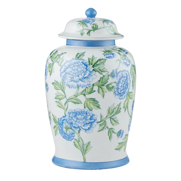 Mabel Ceramic Jar 24x46cm Blue/Green