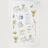 Springtime Cotton Flour Sack Tea Towel