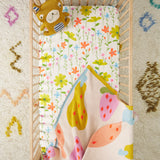 Cali Cotton Fitted Sheet Cot