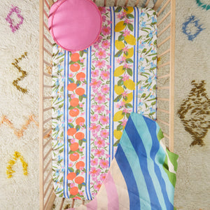Santa Barbara Linen Fitted Sheet Cot