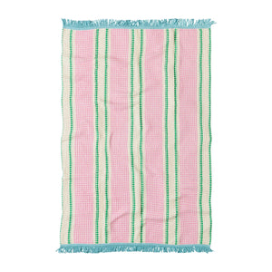 Tishy Waffle Bath Sheet - Dahlia