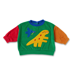 Dino Days Terry Sweater