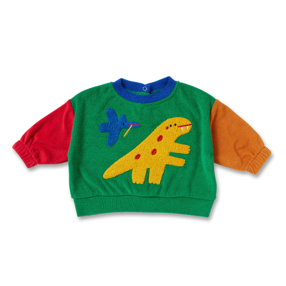 Dino Days Terry Sweater