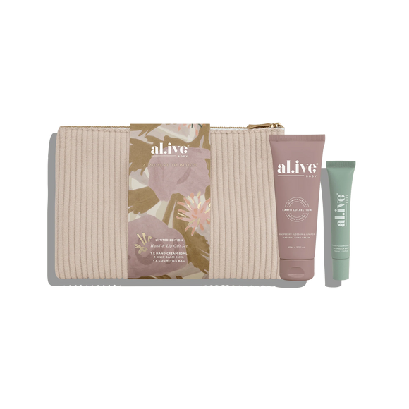 A Moment To Bloom Hand & Lip Gift Set