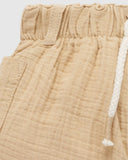 Crinkle Cotton Shorts Burrito