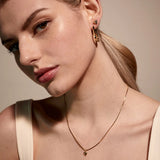 Daphne Heart Necklace Gold