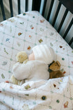 Cottage Picnic Fitted Cot Sheet
