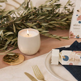 Metallic Edition Soy Candle in Lemon Myrtle & Jasmine