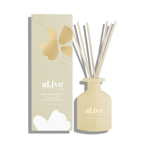 Mini Reed Diffuser Golden Wattle & Citrus