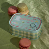 Bistro Printed Tin- Macaron (Pink Pistachio)
