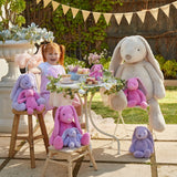 Floral Sherbet Pink Bunny Medium