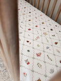 Cottage Picnic Fitted Cot Sheet