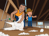 George The Farmer Shears a Sheep Picture Book