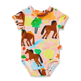 Giddy Up Short Sleeve Bodysuit