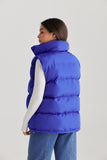 Uptown Puffer Vest Cobalt