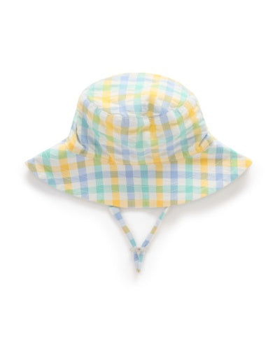 Bucket Hat Multi Check