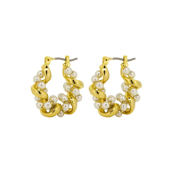 Ember Hoops Gold