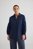 The Duchess Shirt Navy