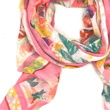 Artist Scarf Pink Mix