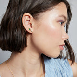 Izumi Studs Green