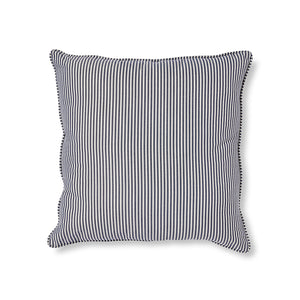 Morris Blue Stripe Cushion 55cm