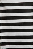 Cafe Stripe Tea Towel Black & White