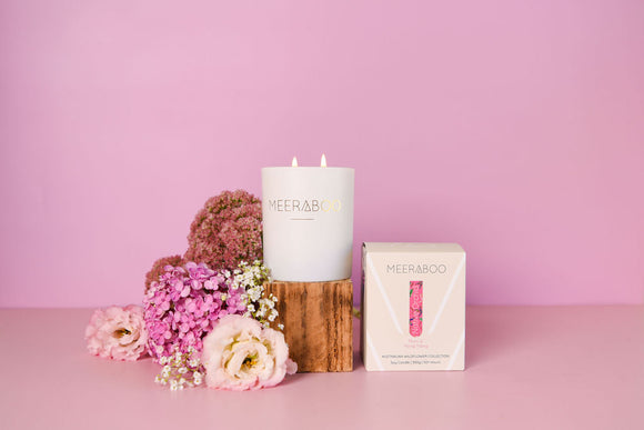 Meeraboo Native Orchid Boxed Soy Candle